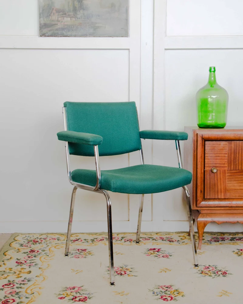 Alma, la chaise vert sauge N°1627