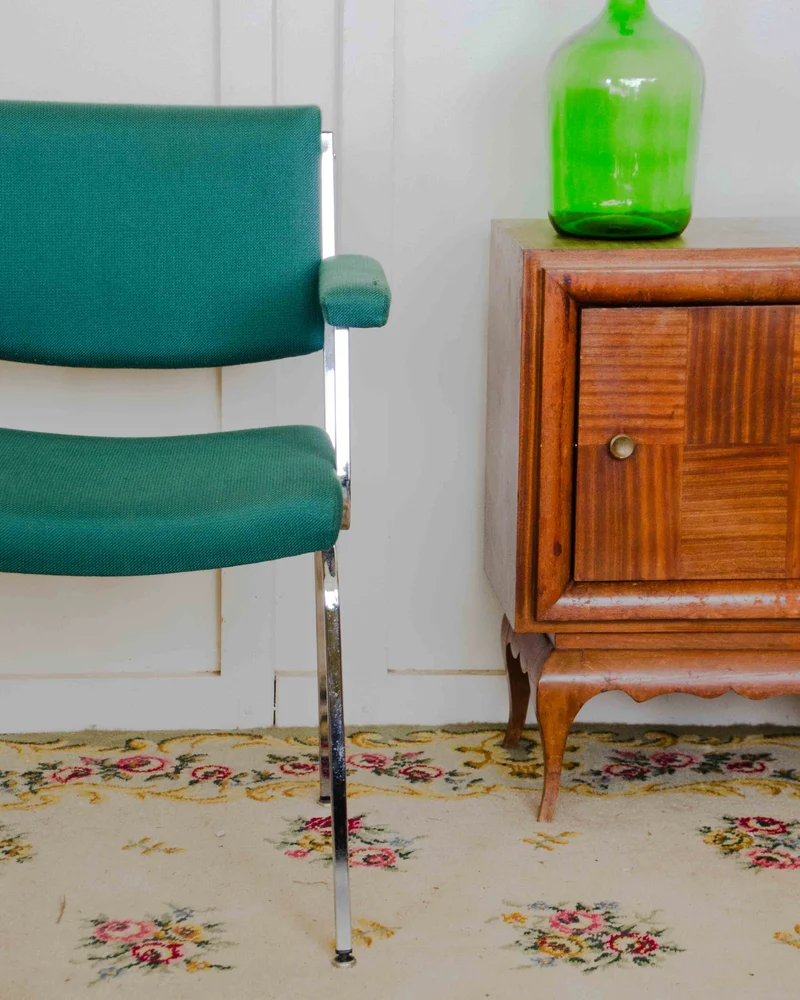 Alma, la chaise vert sauge N°1627