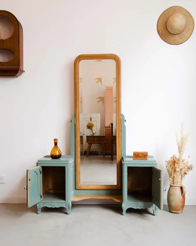 Louise, la coiffeuse style Louis XV en bois N°308