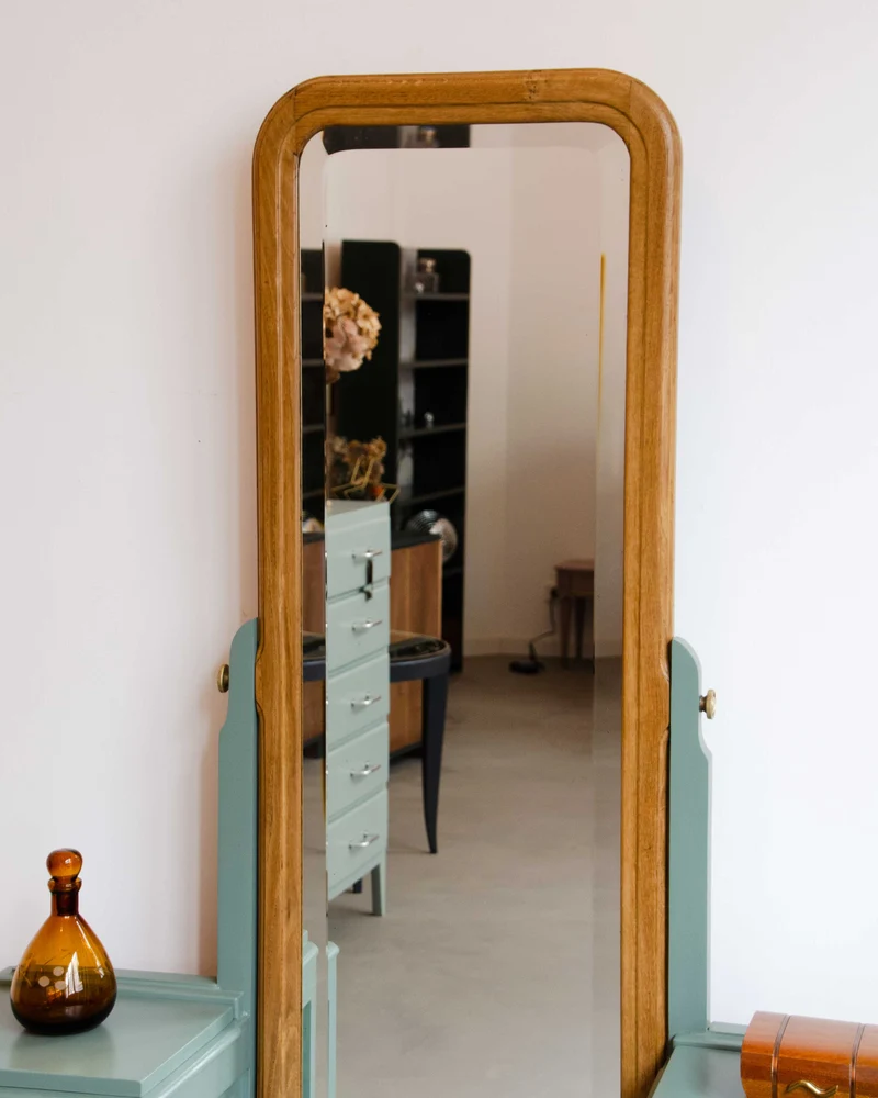 Louise, la coiffeuse style Louis XV en bois N°308