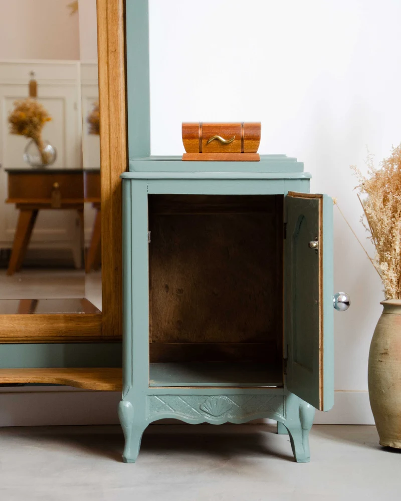 Louise, la coiffeuse style Louis XV en bois N°308