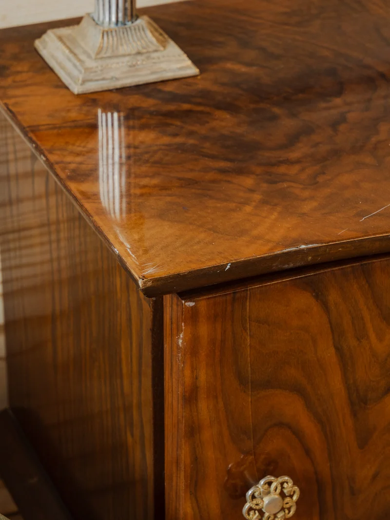 Odile, la paire de tables de chevet en bois N°1423