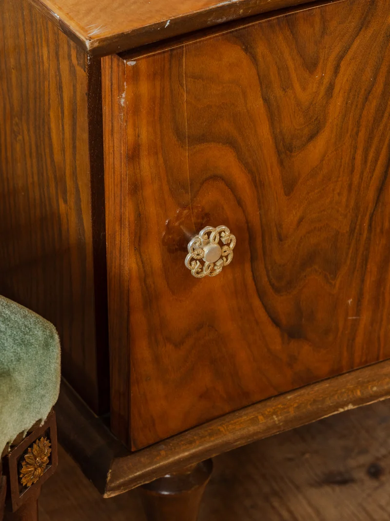 Odile, la paire de tables de chevet en bois N°1423