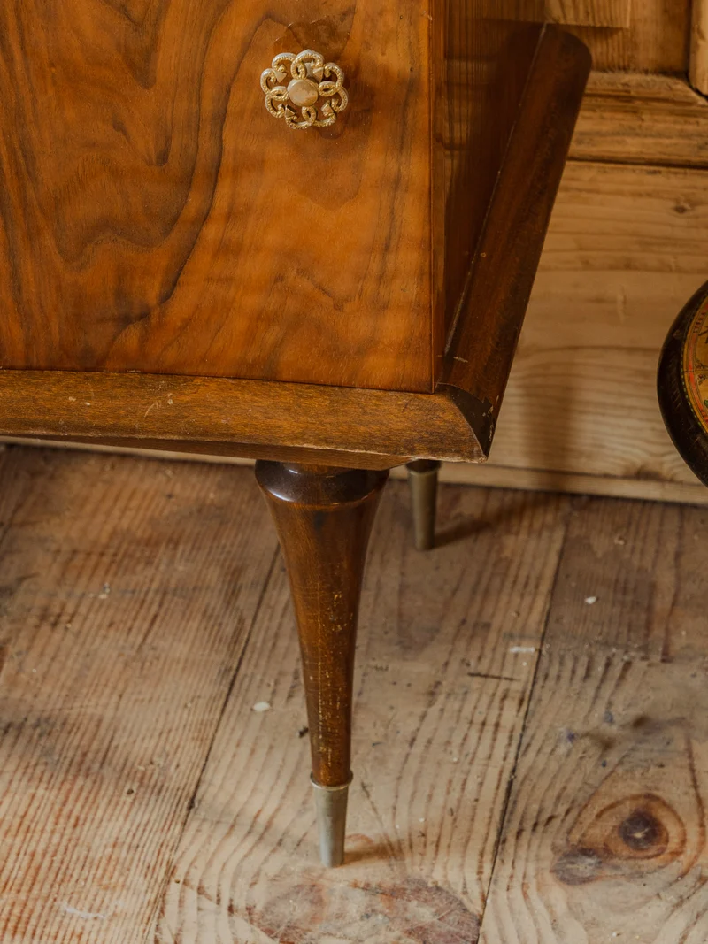 Odile, la paire de tables de chevet en bois N°1423