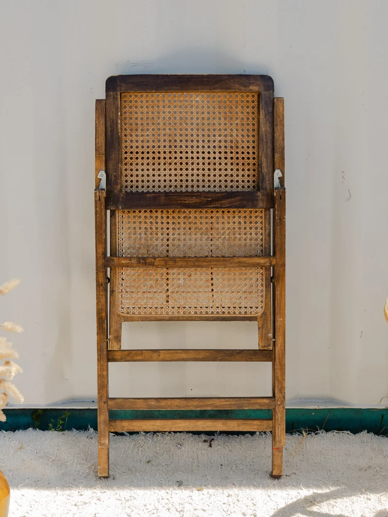 Claude, la chaise en bois et cannage N°1348