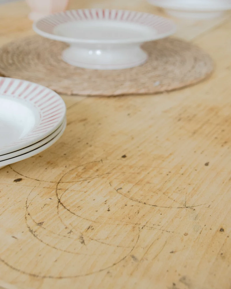 Romy, la table à manger de ferme N°1412