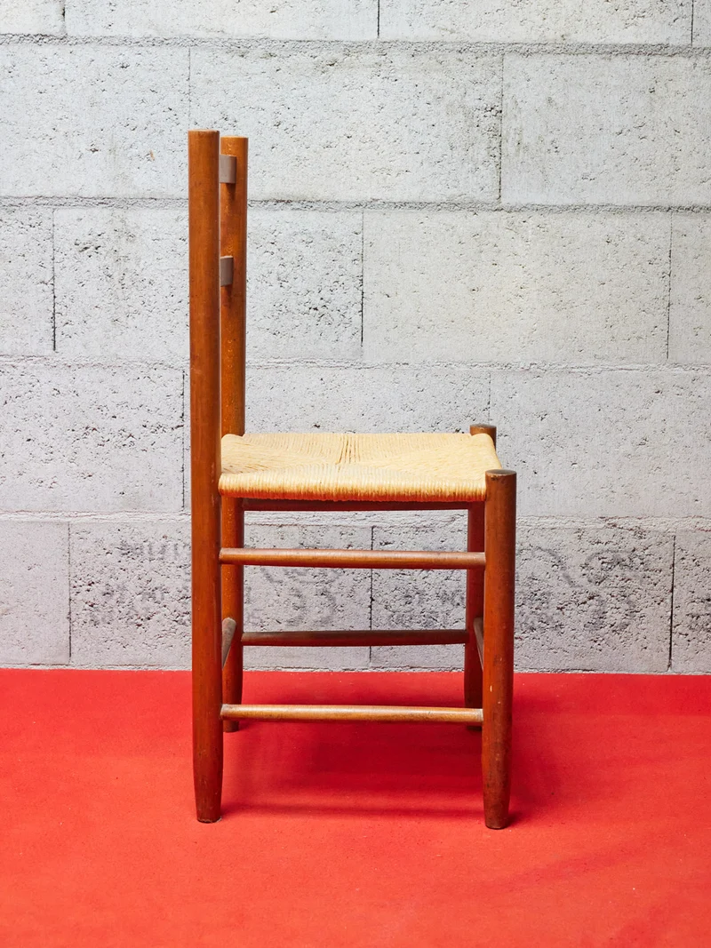 Claude, le lot de 4 chaises en bois N°1313