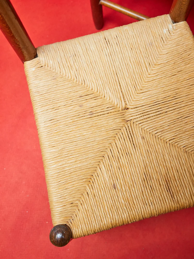 Claude, le lot de 4 chaises en bois N°1313