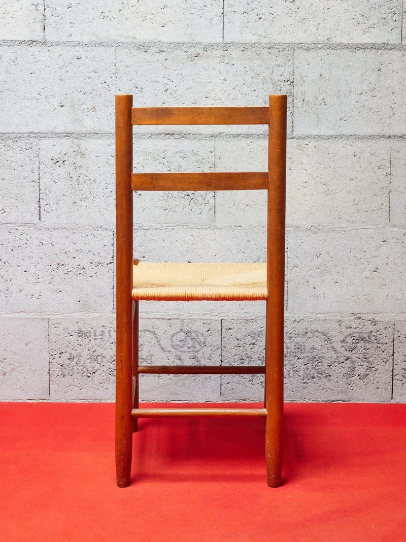 Claude, le lot de 4 chaises en bois N°1313