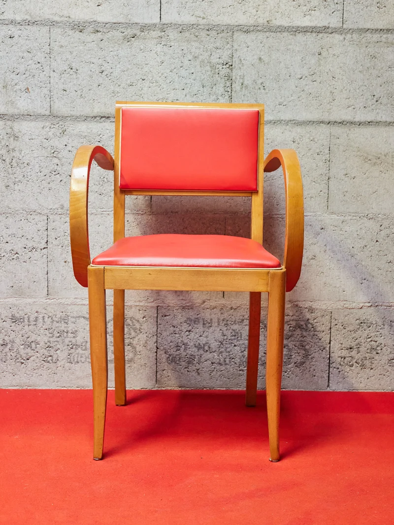 Ernest, le fauteuil bridge en bois N°1004