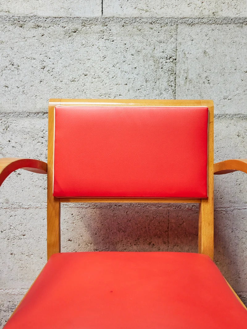 Ernest, le fauteuil bridge en bois N°1004