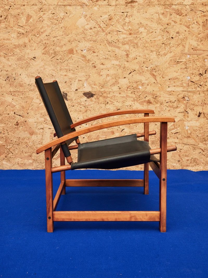 Jakob, la paire de fauteuils designer en cuir N°1273