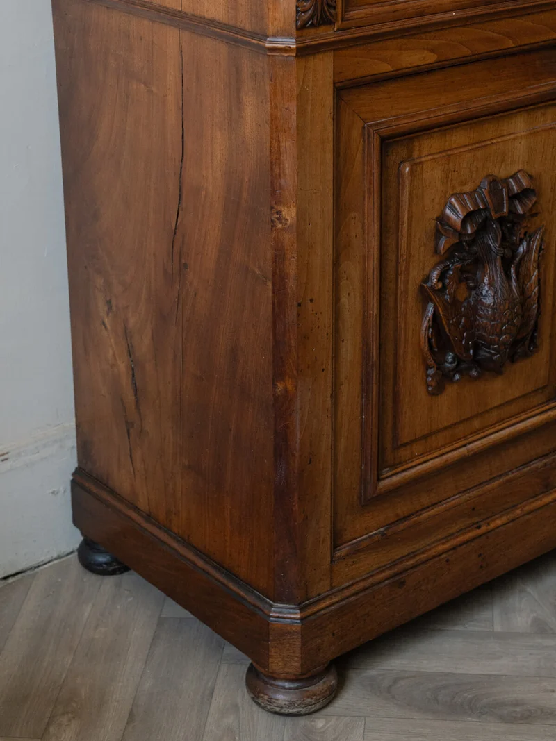 Gilbert, le buffet deux-corps en bois massif N°1636