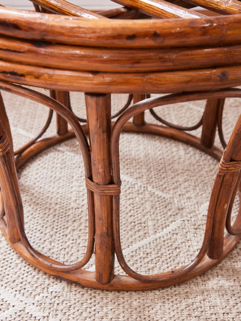 Regis, le tabouret en rotin N°1416