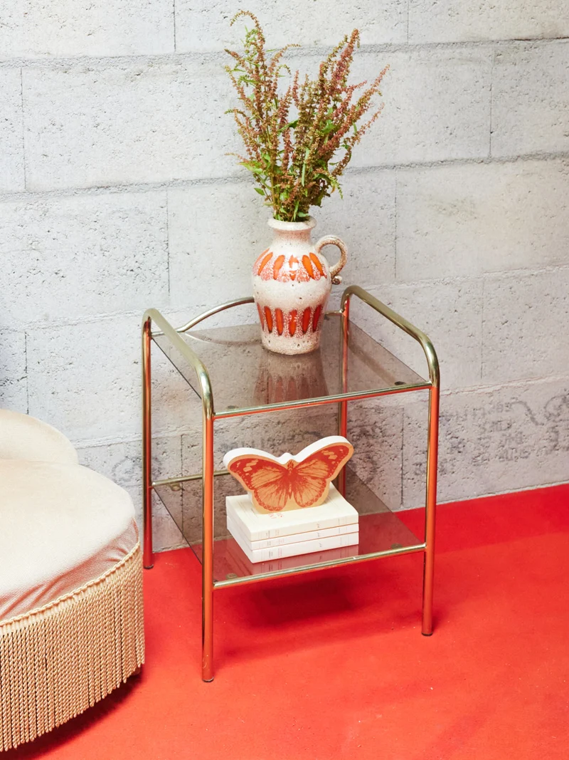 Maïa, la table de chevet en laiton N°1488
