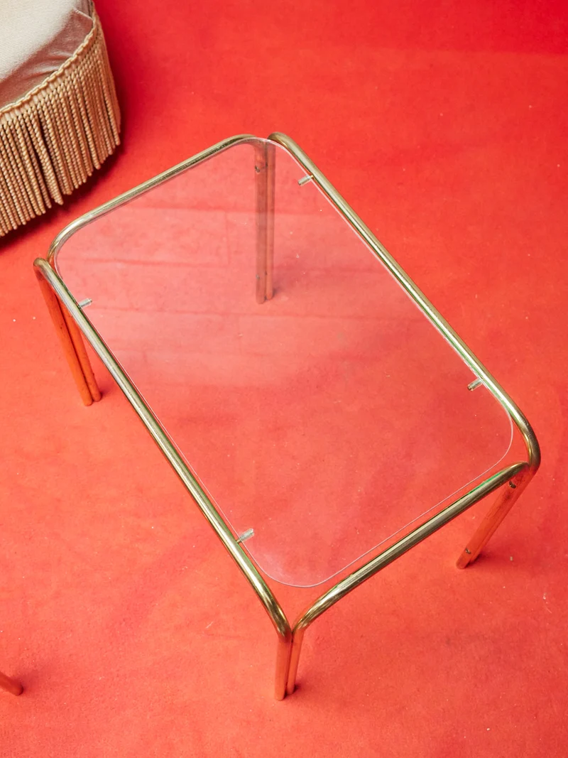 Barbara, les tables gigognes en laiton N°161