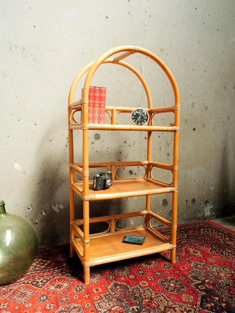 Gaëlle, l'étagère en rotin N°909