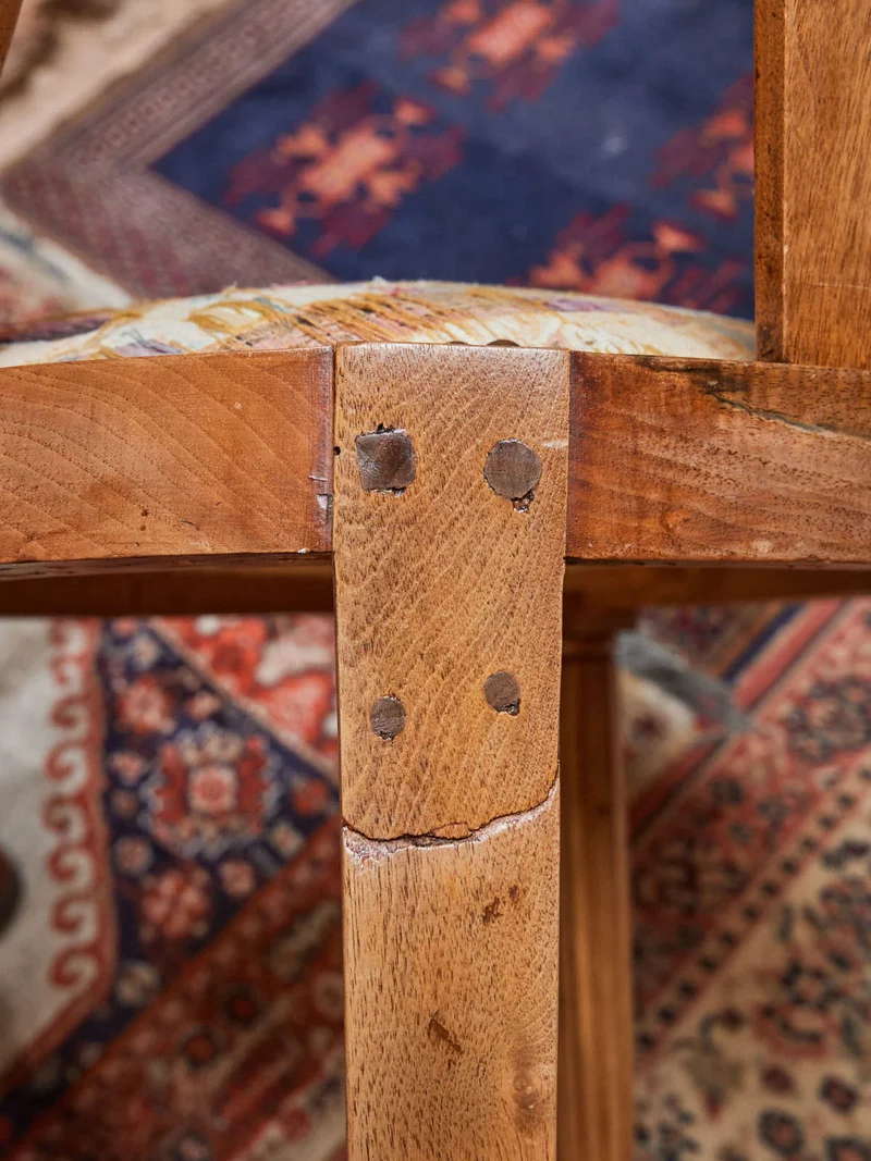 Claude, le lot de 4 chaises Art déco N°1333