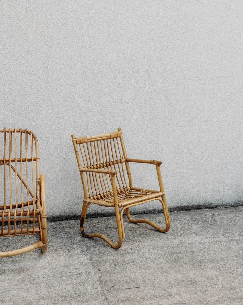 Marcus, le fauteuil pour enfant en rotin N°324