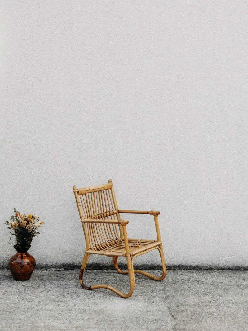 Marcus, le fauteuil pour enfant en rotin N°324