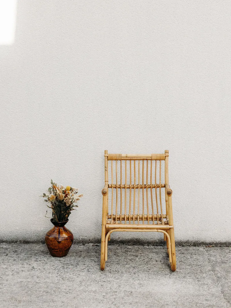 Marcus, le fauteuil pour enfant en rotin N°324