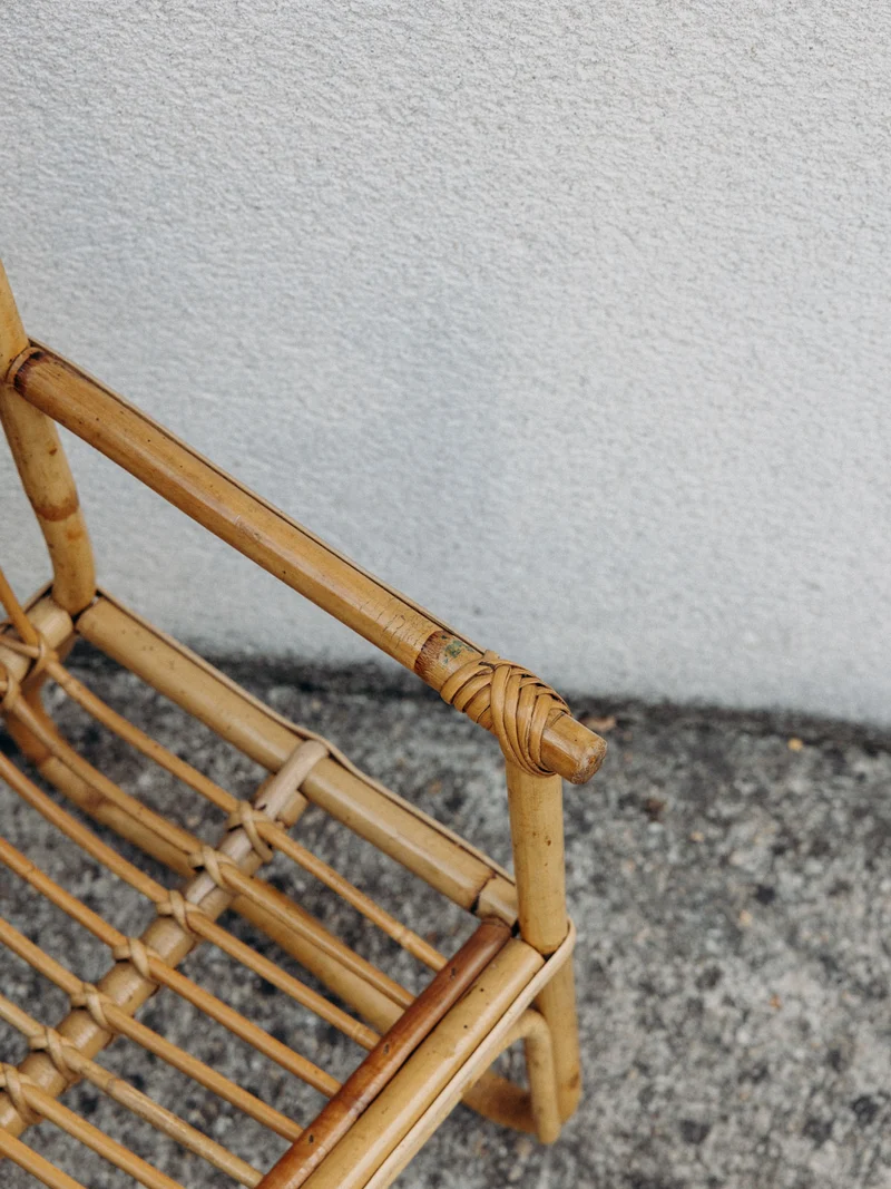 Marcus, le fauteuil pour enfant en rotin N°324