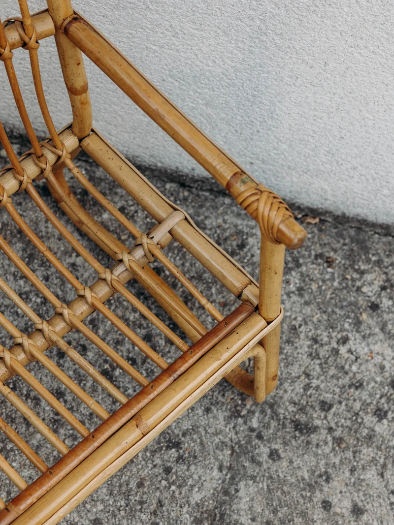 Marcus, le fauteuil pour enfant en rotin N°324