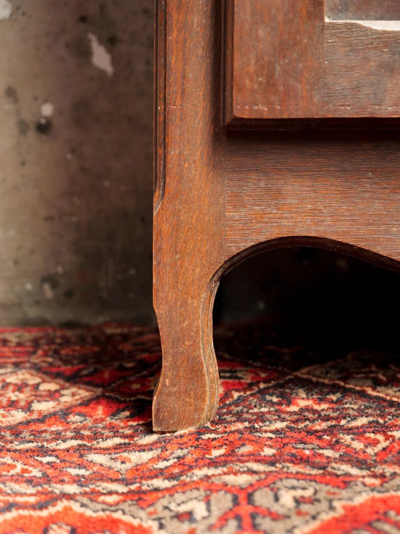 Odile, la grande table de chevet en bois N°1396