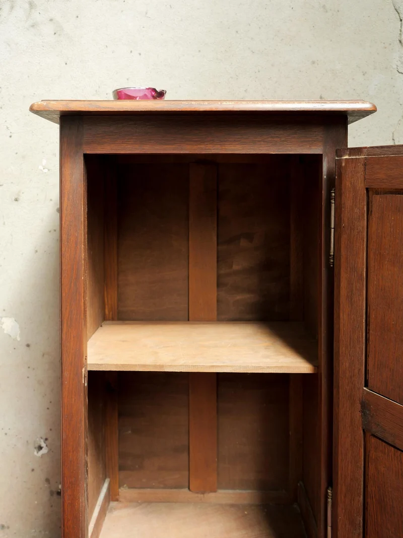 Odile, la grande table de chevet en bois N°1396