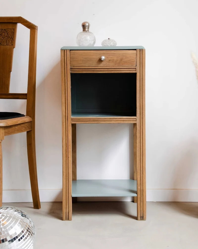 Maïa, la table de chevet en bois N°1505