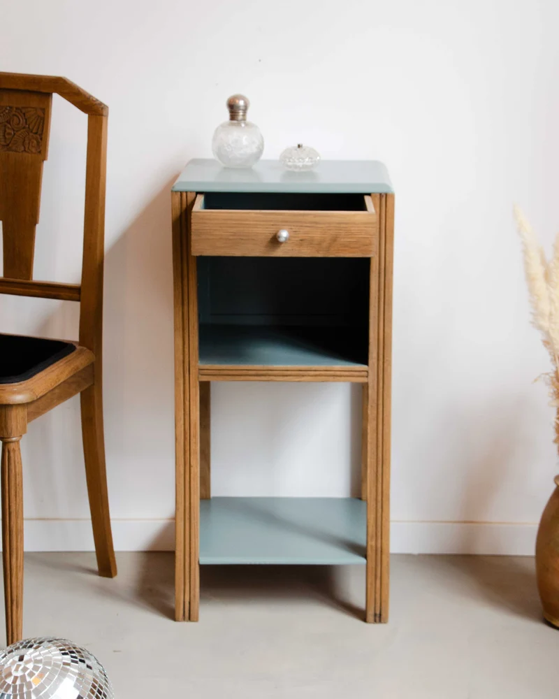 Maïa, la table de chevet en bois N°1505