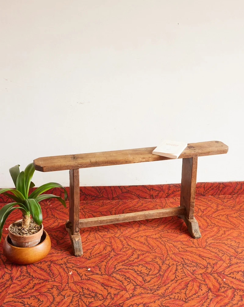 Antoine, le banc en bois N°448