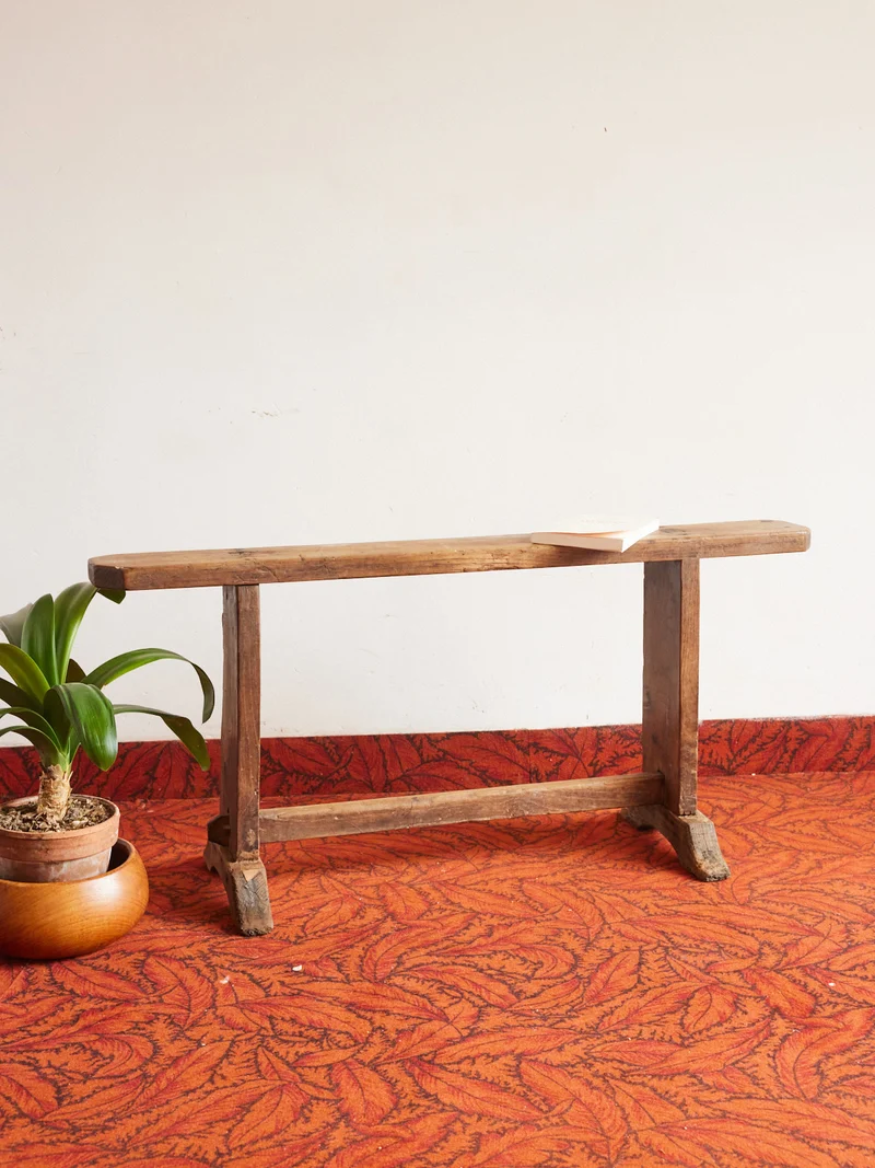 Antoine, le banc en bois N°448
