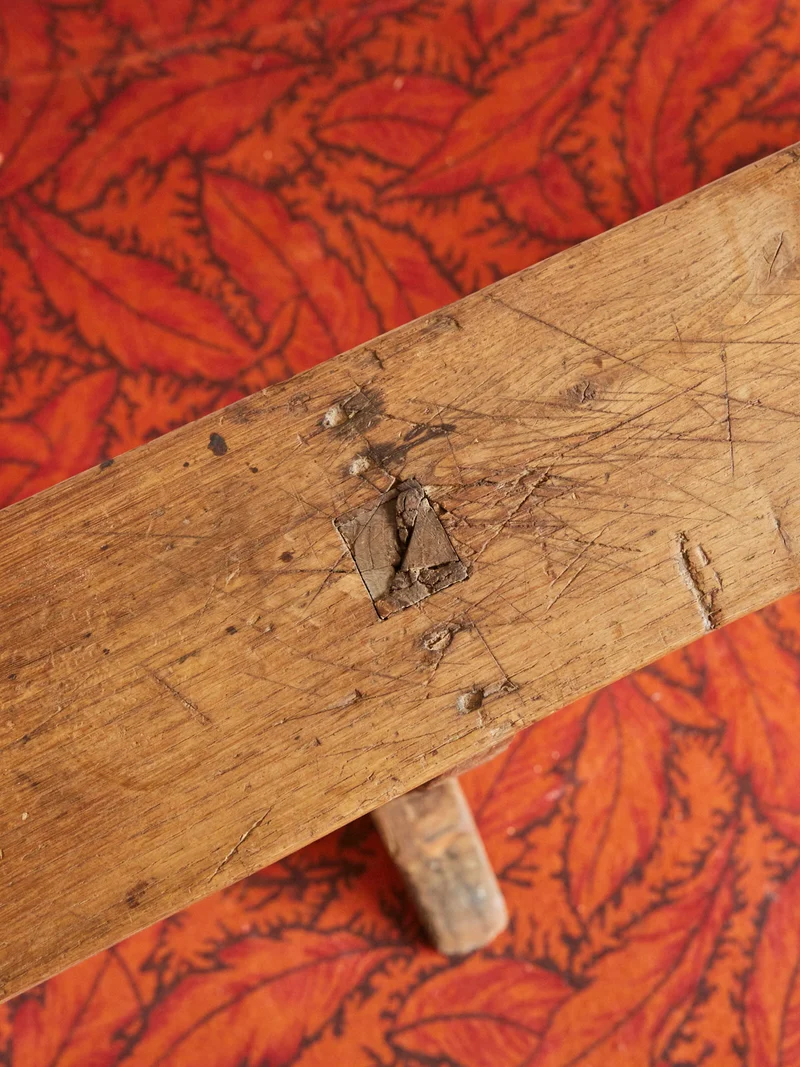 Antoine, le banc en bois N°448