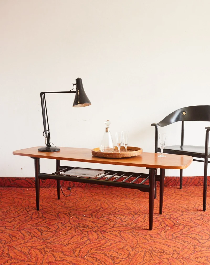 Donna, la table basse scandinave en bois N°1044