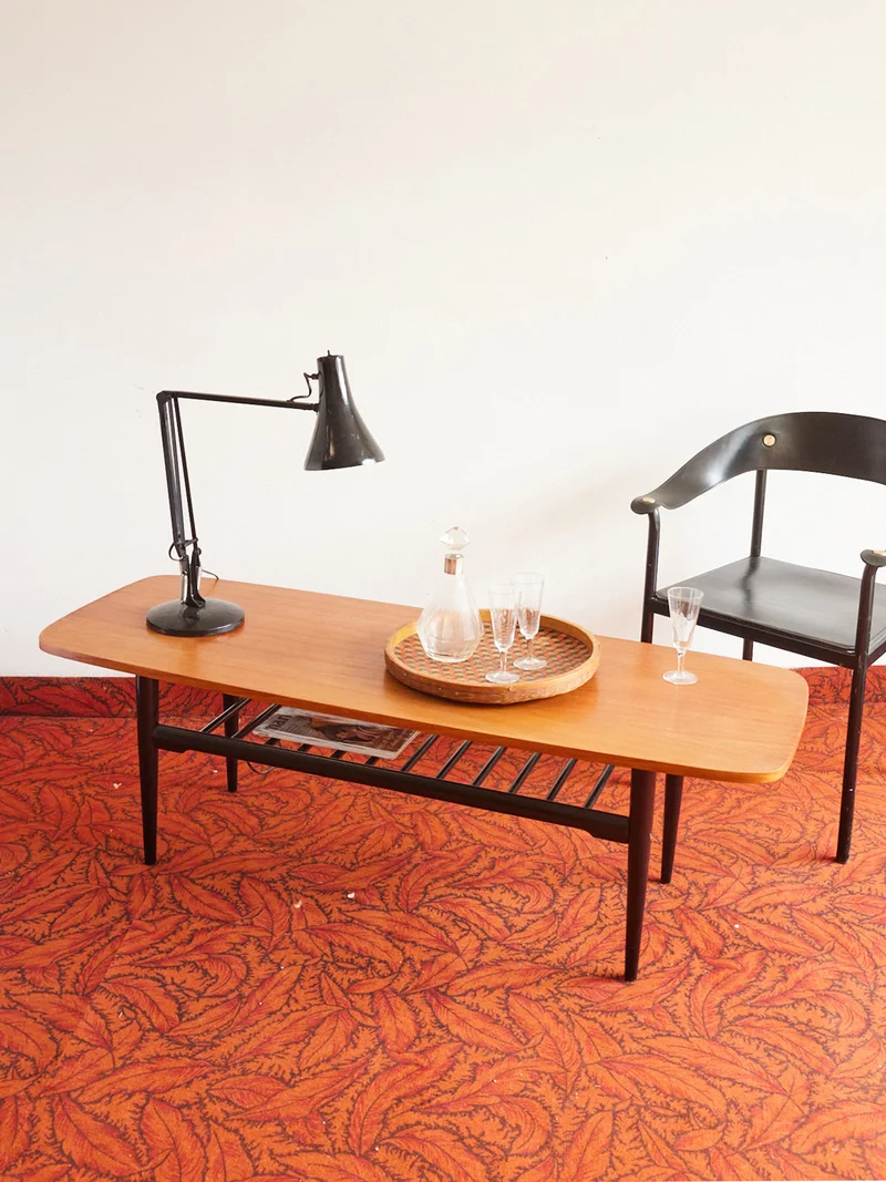Donna, la table basse scandinave en bois N°1044