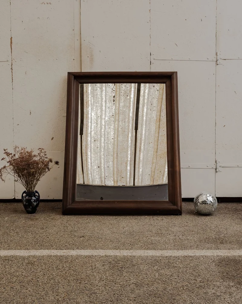 Georges, le grand miroir en bois N°1231