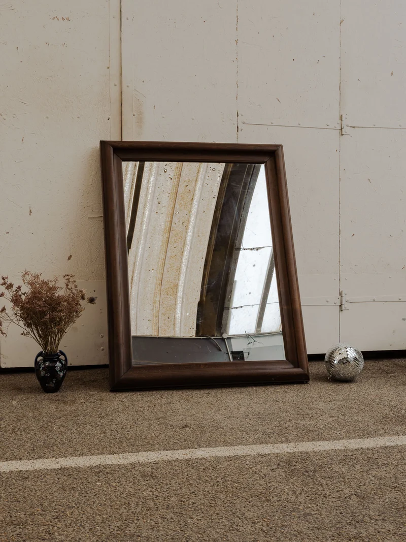 Georges, le grand miroir en bois N°1231