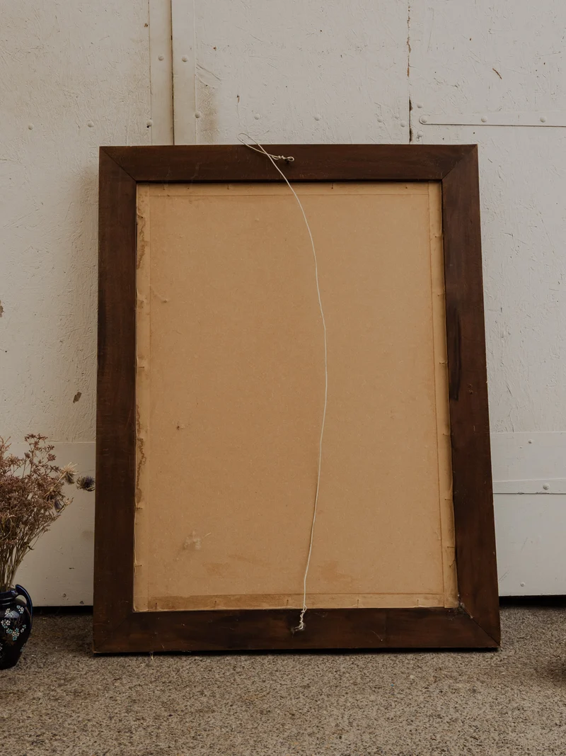 Georges, le grand miroir en bois N°1231