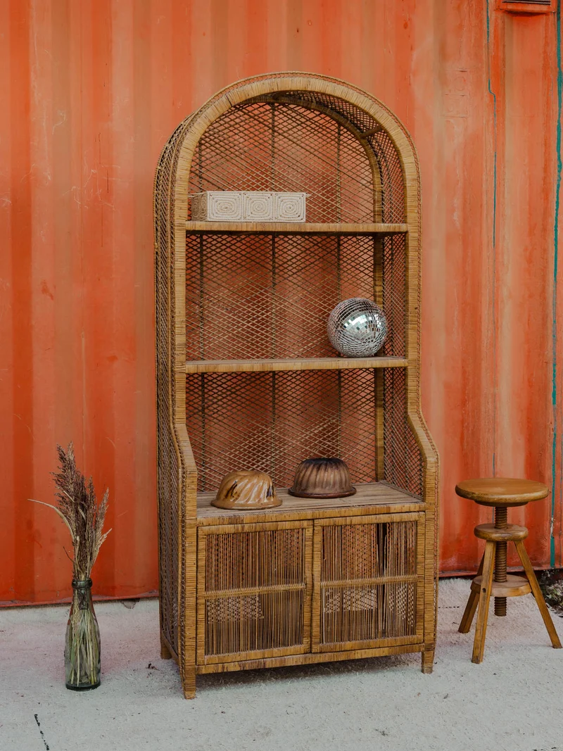 Gaëlle, l'étagère en rotin N°893