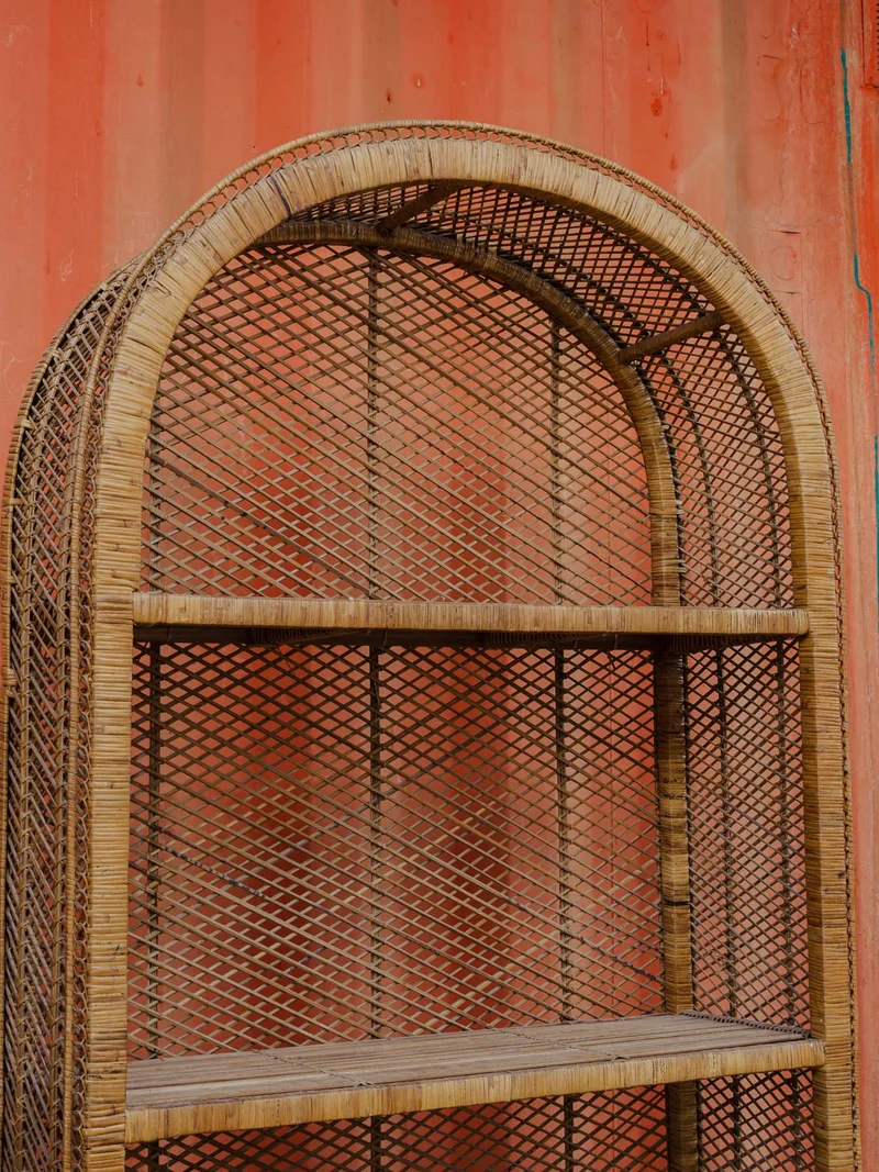 Gaëlle, l'étagère en rotin N°893