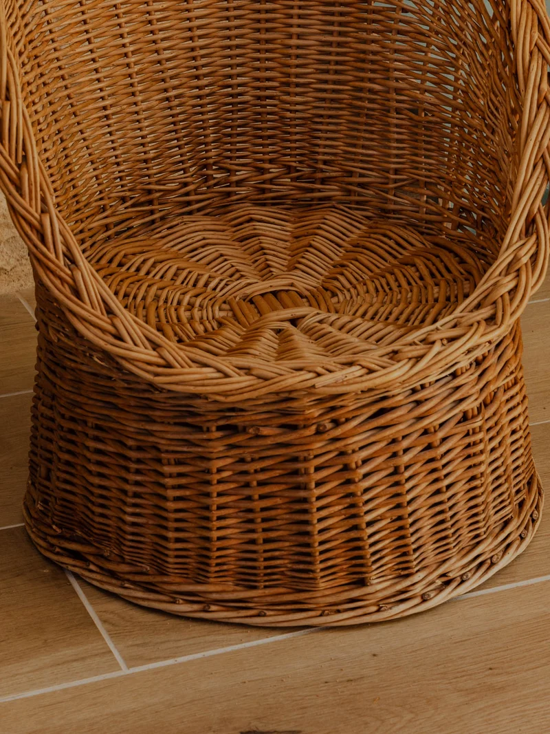 Ernestine, la chaise pour enfant en osier N°1280