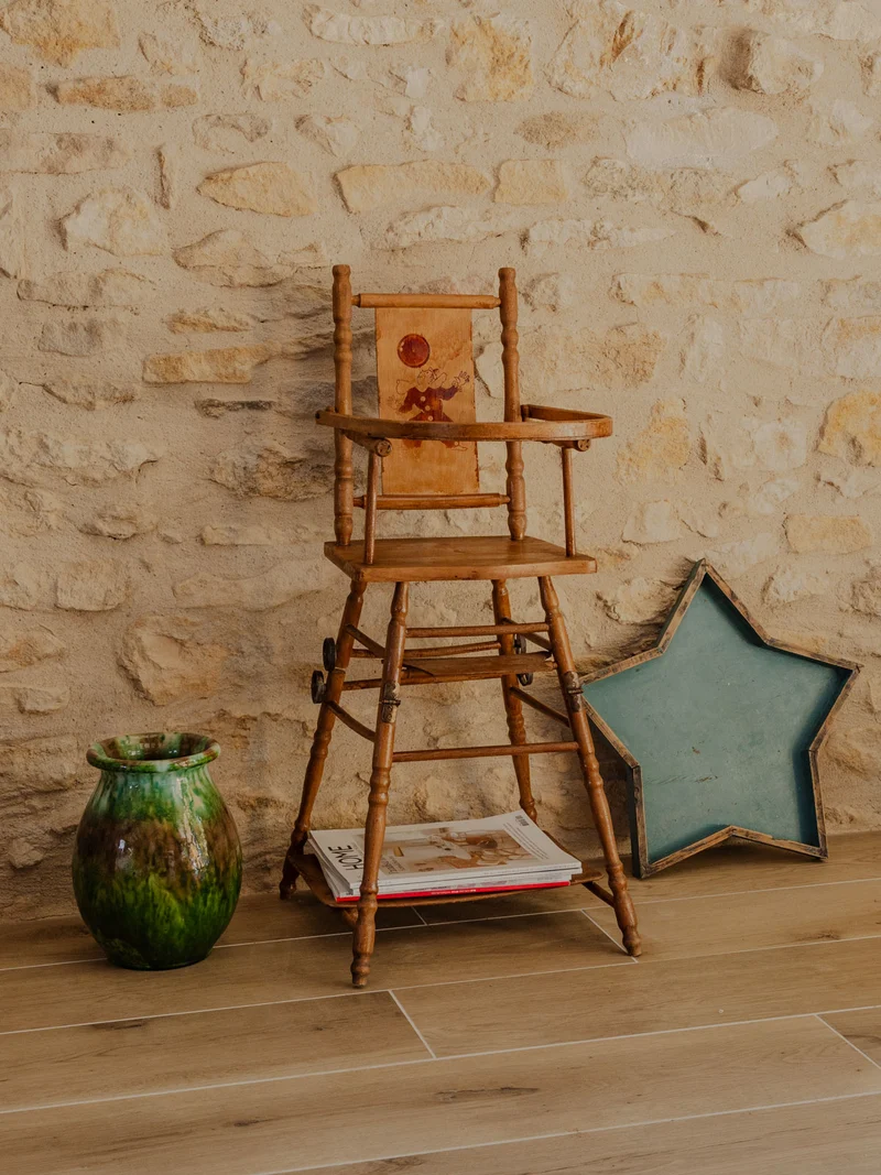 Alix, la chaise pour poupée en bois N°1059