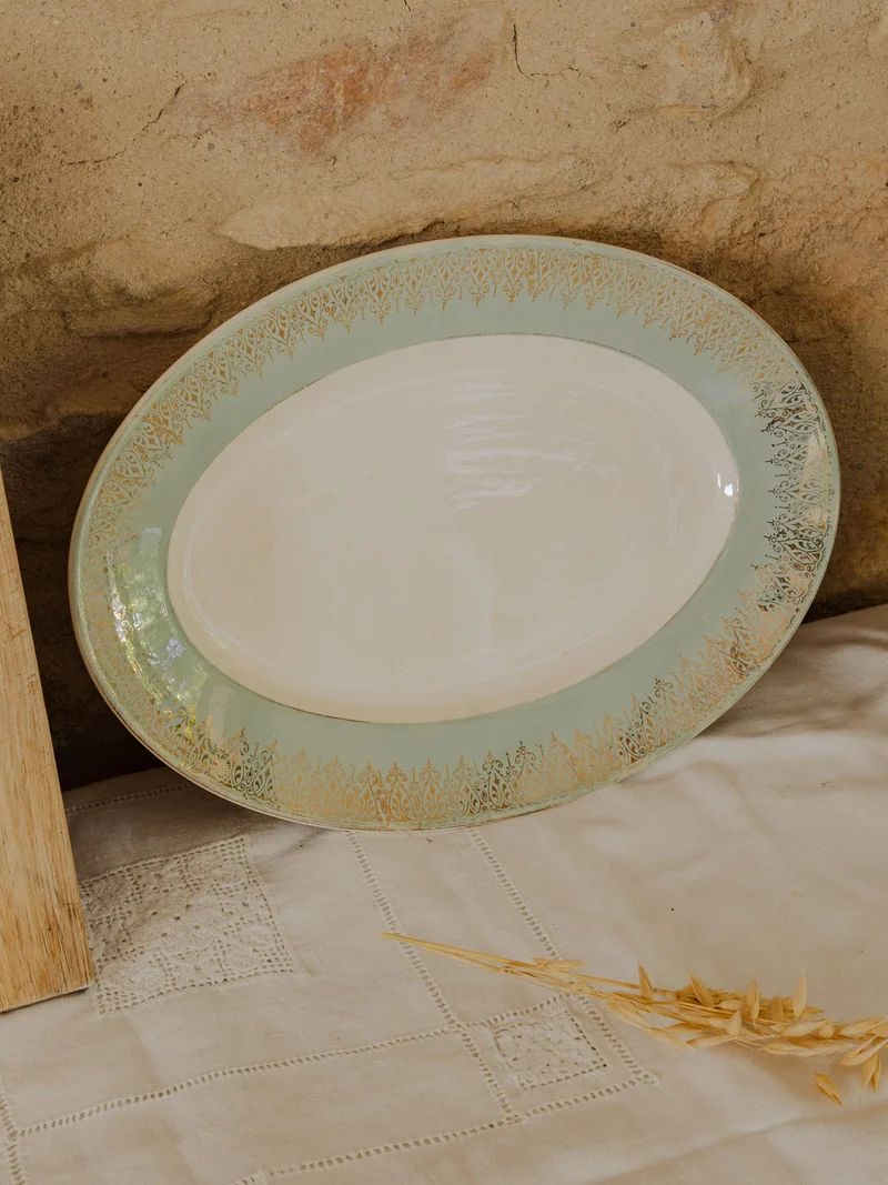 Nestor, le plat de service en porcelaine N°654