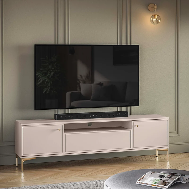Meuble TV 3 portes Sélène Cachemire