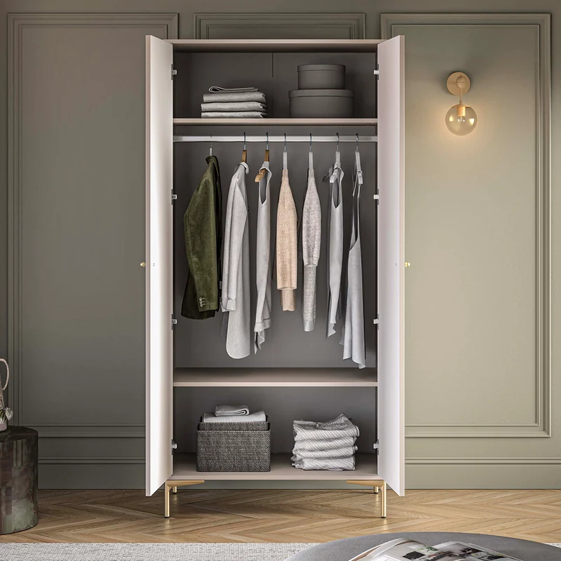 Armoire 2 portes Sélène Cachemire