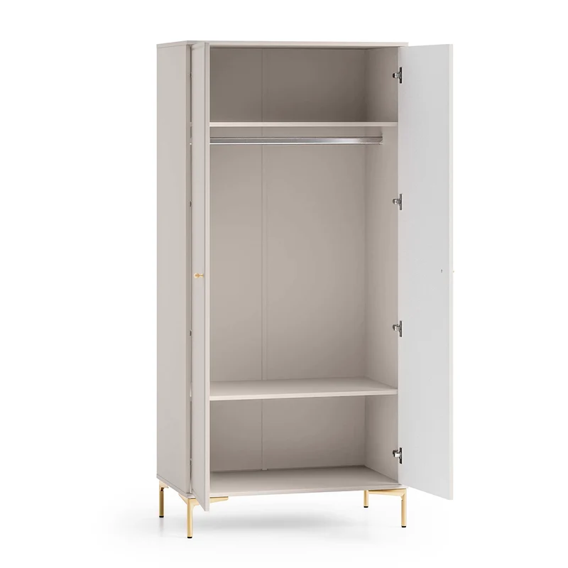 Armoire 2 portes Sélène Cachemire