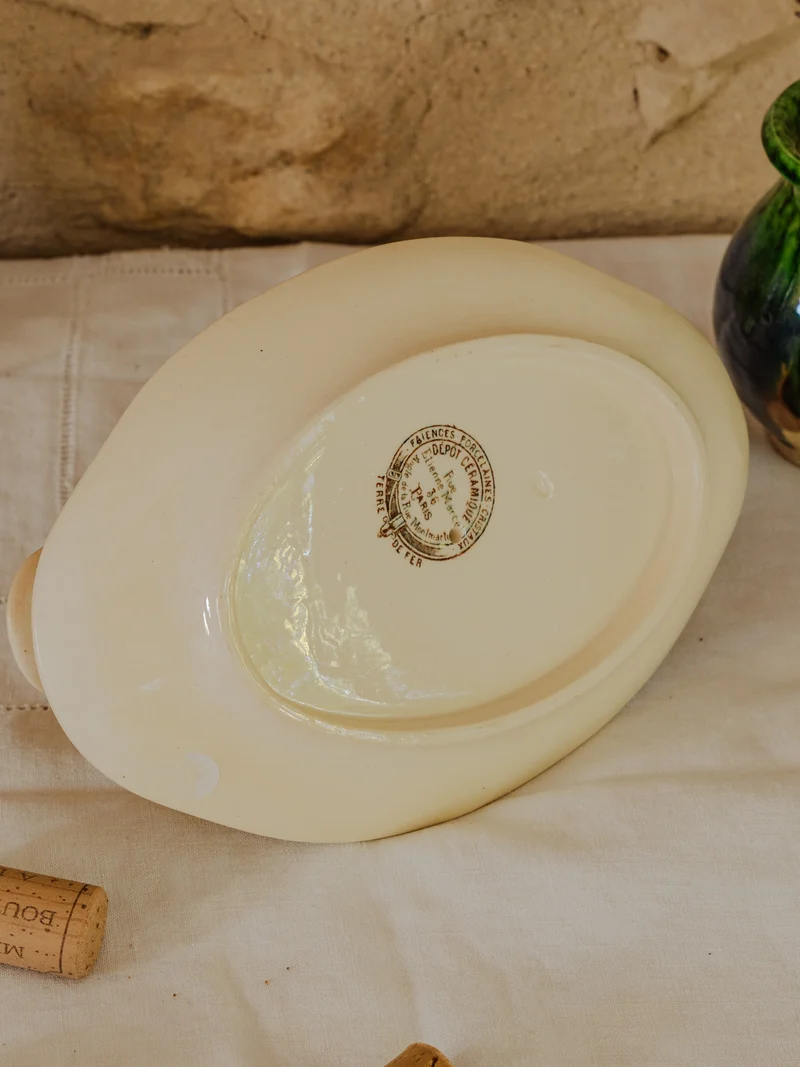 Nestor, la saucière en faïence et porcelaine N°651