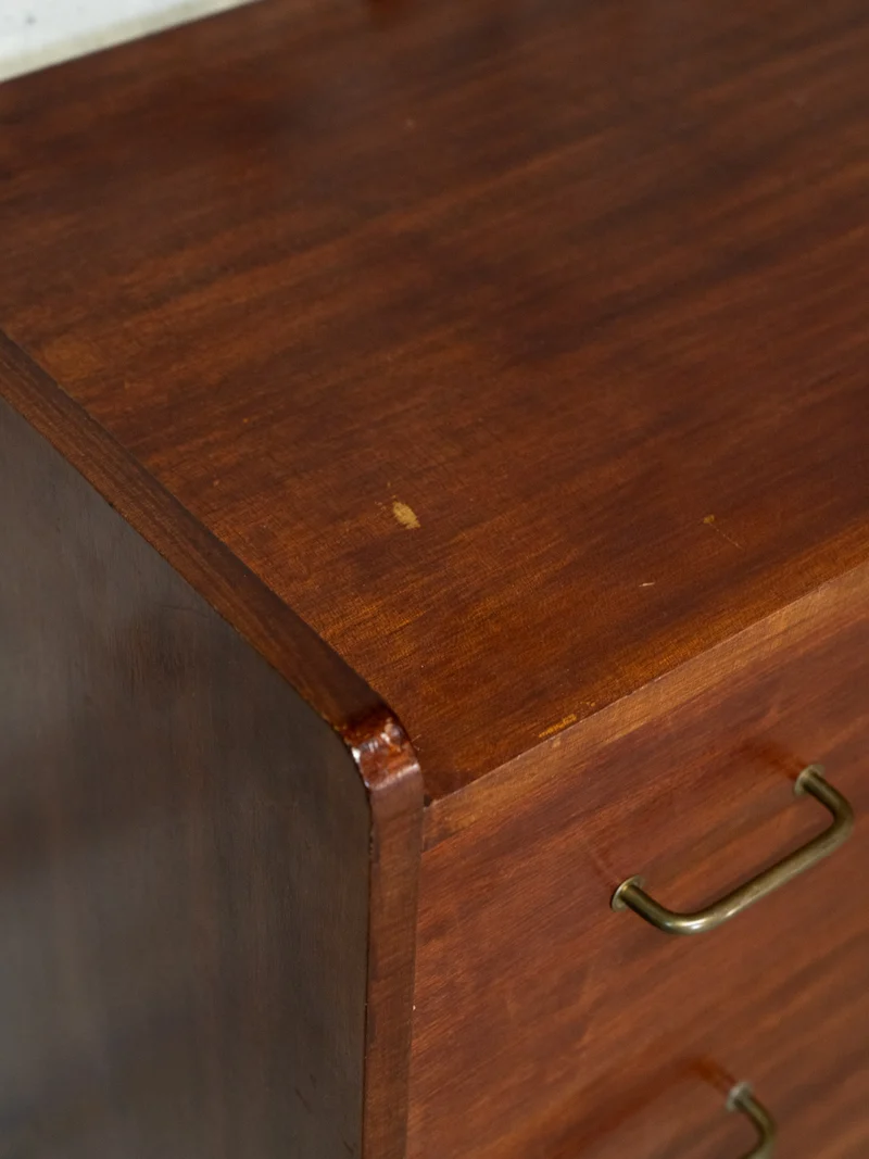 Olga, la commode en bois foncé N°663