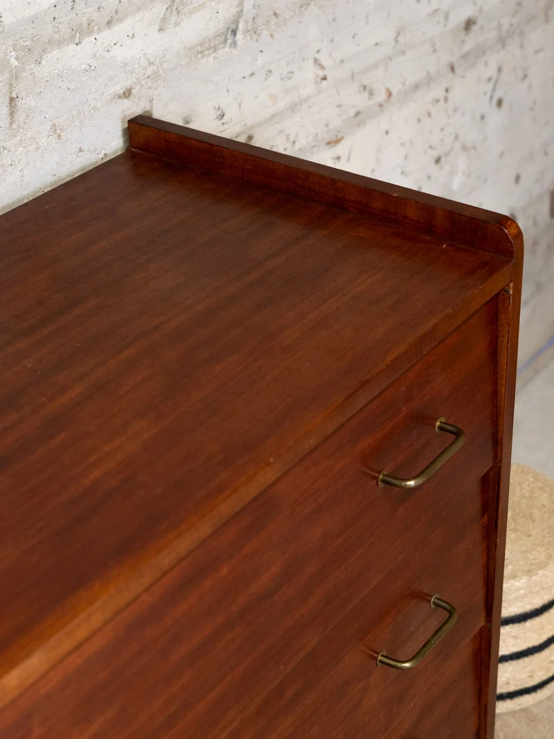 Olga, la commode en bois foncé N°663